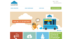 Desktop Screenshot of cloudstar.be